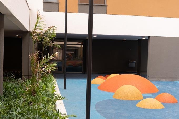 Playground para as crianças em apartamento cobertura no Alto de Pinheiros, São Paulo